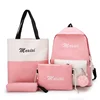 Big canvas backpack bag for students