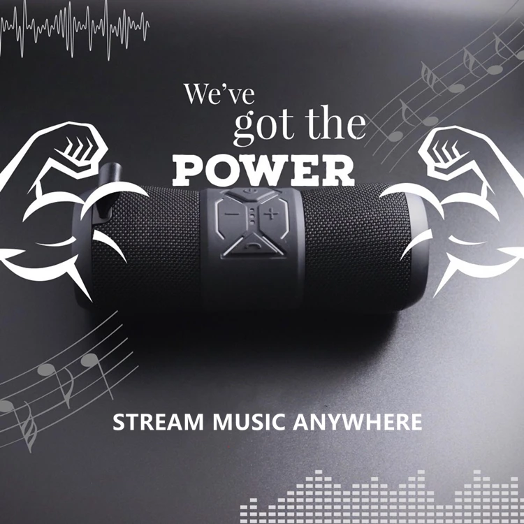 New Portable Wireless Waterproof Shockproof woofer speaker Outdoor Bike Cycling Blue tooth Speakers - ANKUX Tech Co., Ltd