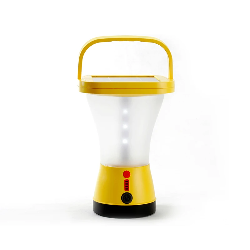 CE 12H Solar Power LED Lantern 2W 5V Solar Lantern With Phone Charger