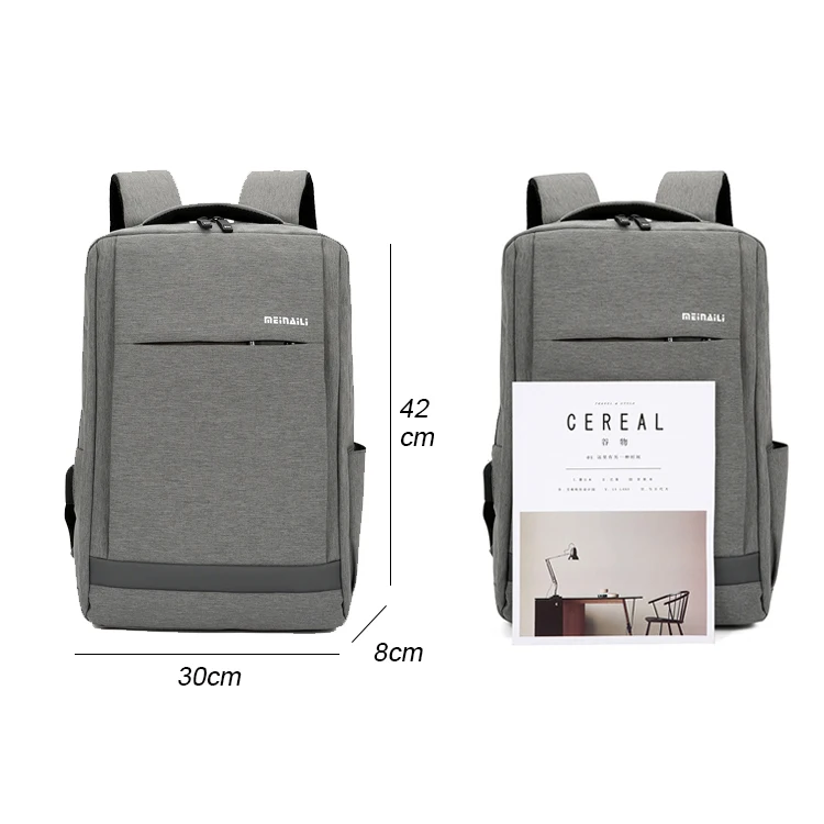 Customizable Logo Casual Business Laptop Backpack Usb Charging