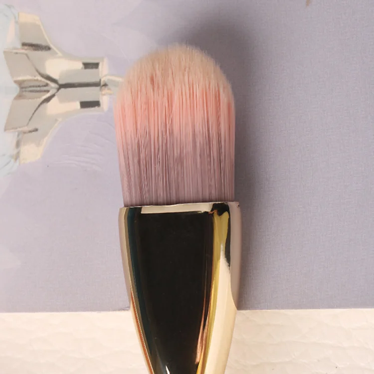 Rose Gold Mud Mask Application Nylon Hair Cosmetic Face Mask Brush