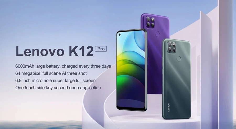 Lenovo K12 Pro 6.8''hd+ 4gb 64gb 720*1640 Android 10 6000mah ...