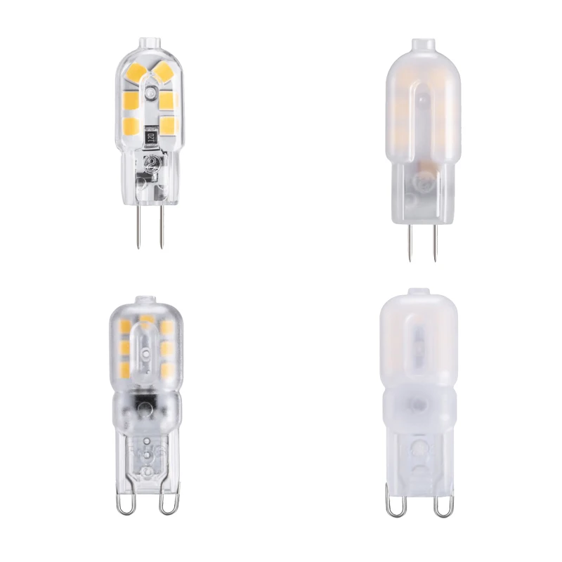 G4 G9 LED Lamp 3W 5W Mini LED Bulb AC 220V DC 12V SMD2835 Spotlight Chandelier High Quality Lighting Replace Halogen Lamps