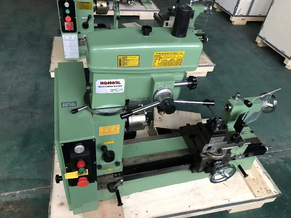 Mini Lathe Mill Drill Combo Lathe Hq400 Made In China Buy High