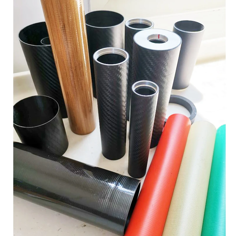 Sw Custom 55 Mm 70 Mm 80 Mm 3k Color 100 Carbon Fiber Bent Tube Pole