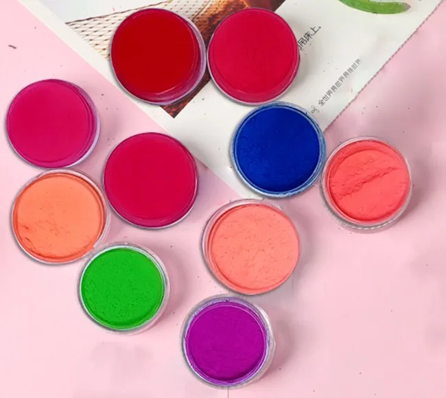 11 色发光眼影粉末闪亮持久眼影粉末
