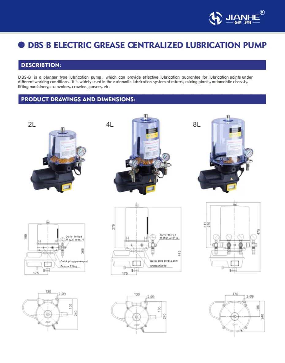 Bueno Las Ventas De Bomba De Lubricacion De Grasa Automatica Dbs B 2 4 6 8 L Sistema De Lubricacion Central Automatica Utilizado Para Fresadora Buy Auto Lubrication Pump Automatic Grease Pump Auto Grease Pump Product On Alibaba Com