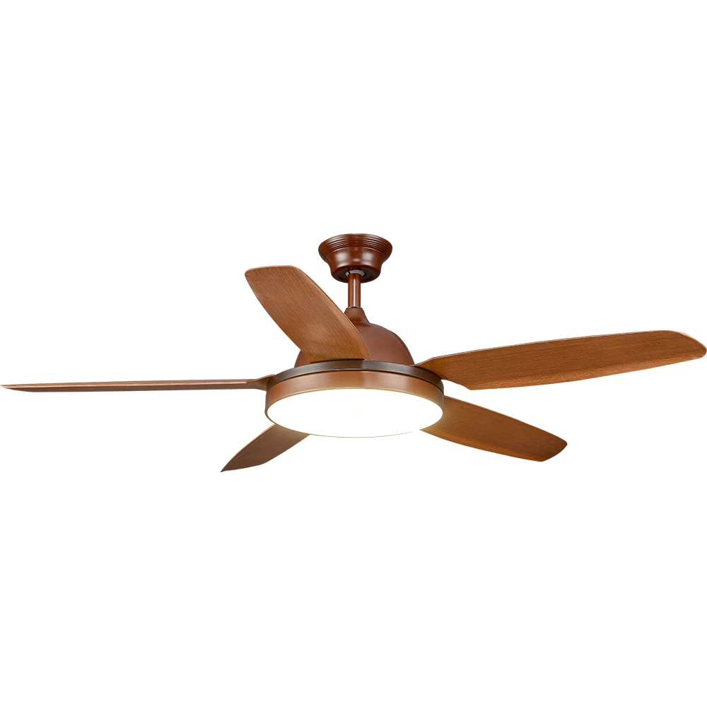 High Quality Air Conditioning Low Voltage Ceiling Fan 52 Inch LED Ceiling Fan Light With Remote Control
