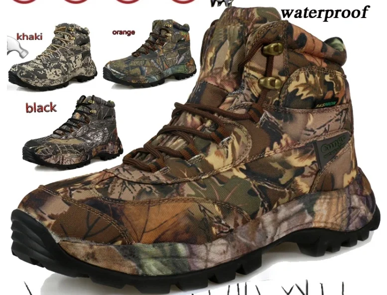 Outdoor Cheap Military Camo Waterproof Men Hiking Boots Shoes Buy Men Hiking Boots,Outdoor