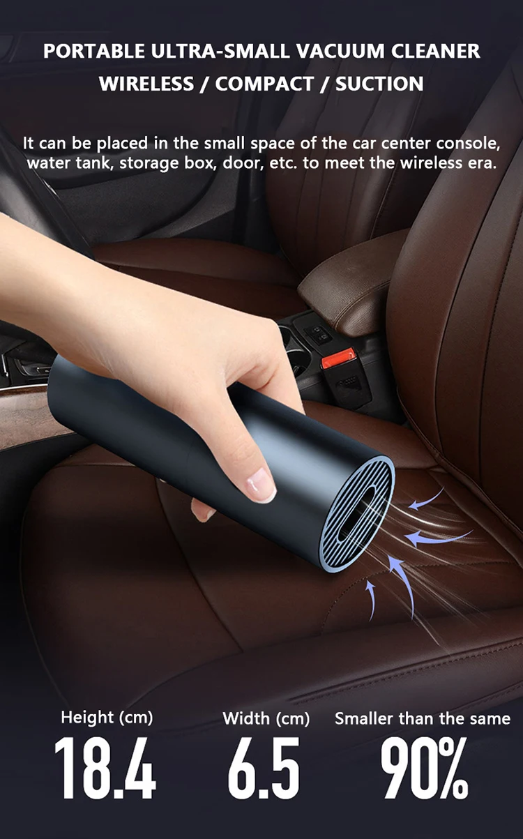 Wireless Car Vacuum Cleaner
