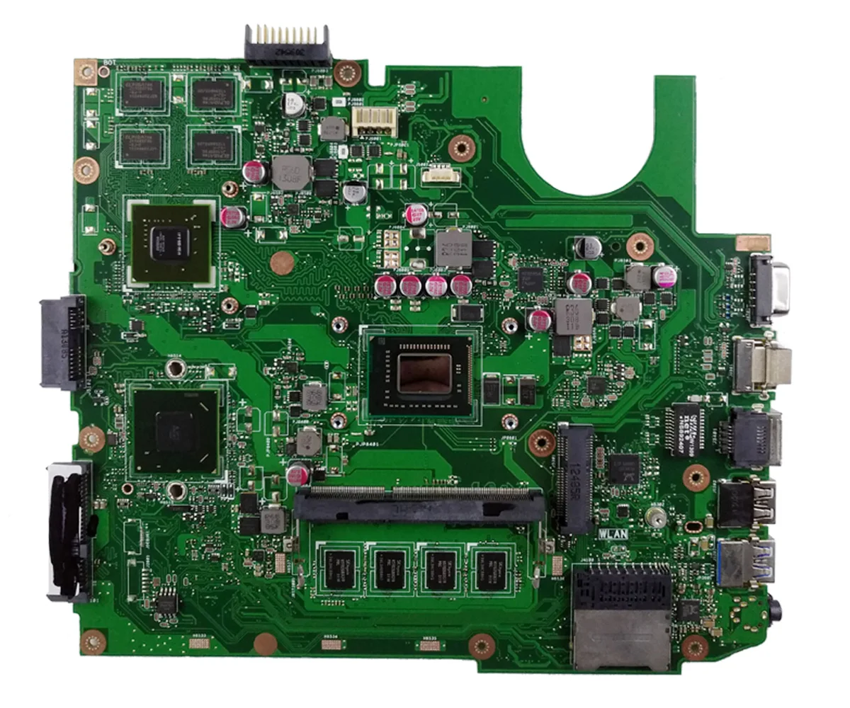 X45vd Motherboard I3 Cpu Gt610m 2gb/4gb Ram For Asus X45vd X45v X45c