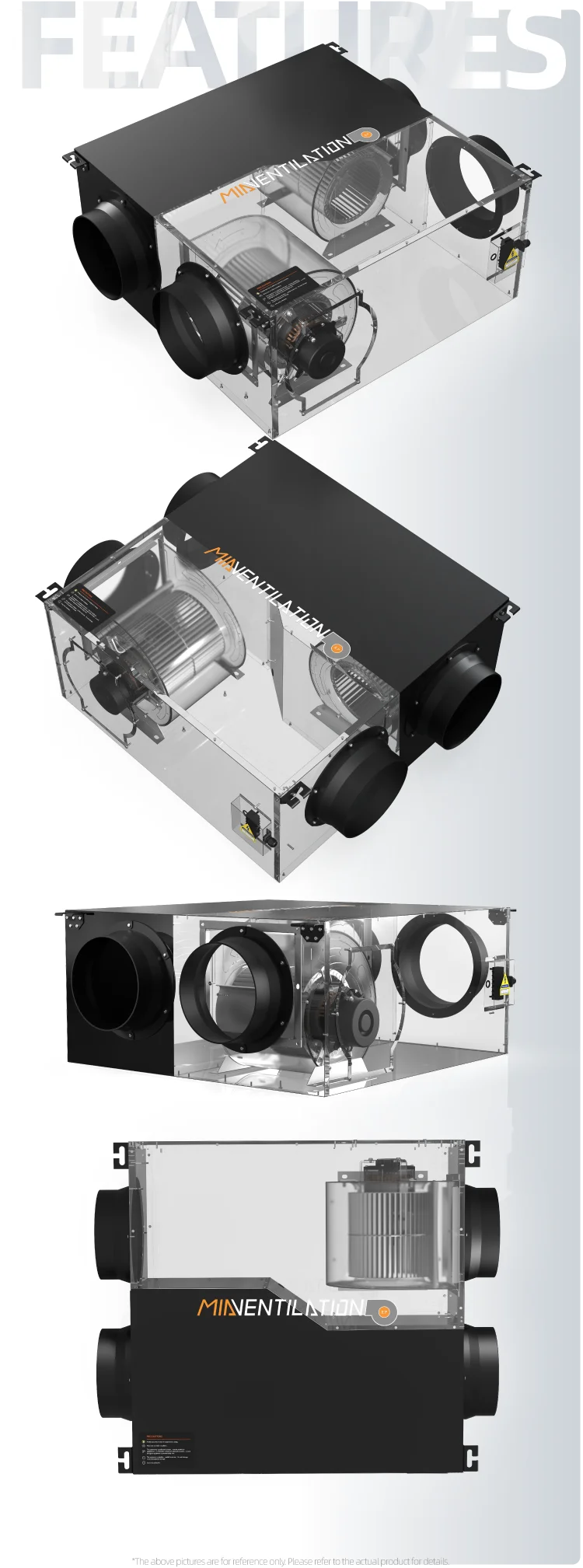 Air Handling Unit, 5000m³/h, 220V - detail 4