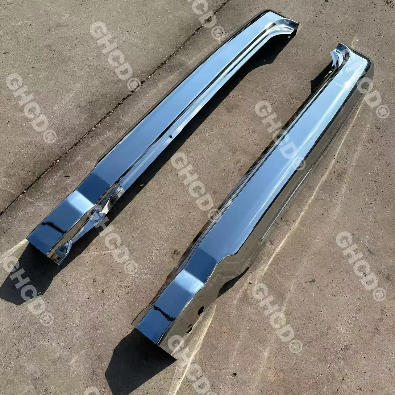 high quality chrome plated pillar for japanese truck mitsubishi canter2007 on2010 on-3