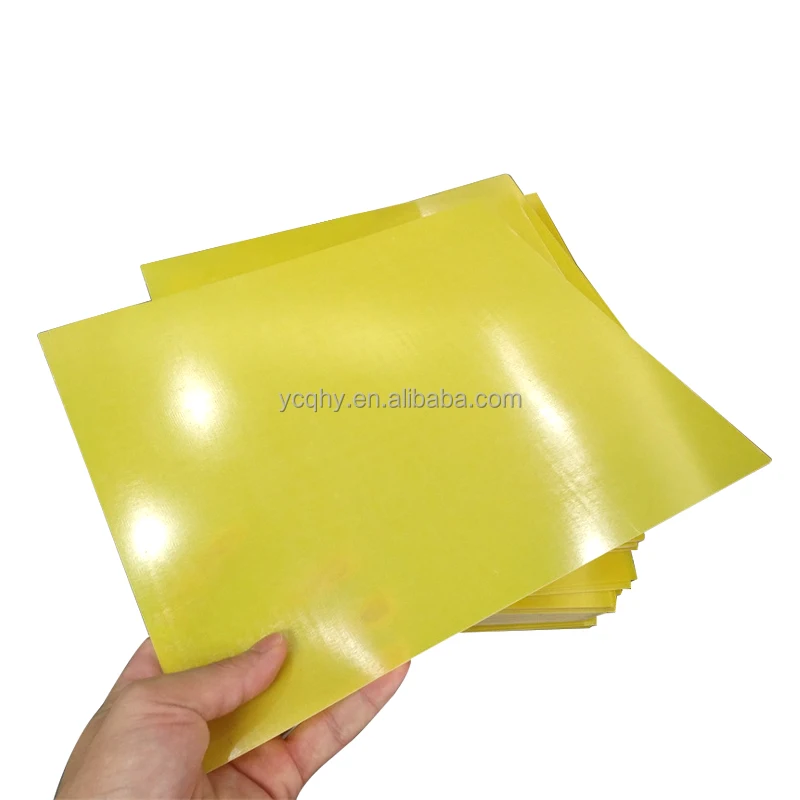 Epoxy Resin Sheet 3240 Epoxy Sheet Glass Fiber For Lifepo4 Battery Insulation Board Yesllow