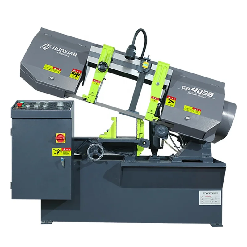 
4028 new condition horizontal hydraulic band saw blade sharpening machine for metal/steel/aluminum/iron/ pipe cutting saw blade 