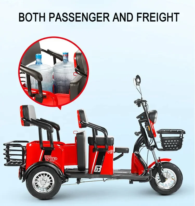 Hot Sale Electric Cargo Tricycle 800w/1000w Oem 3 Wheel Cargo Tricycle