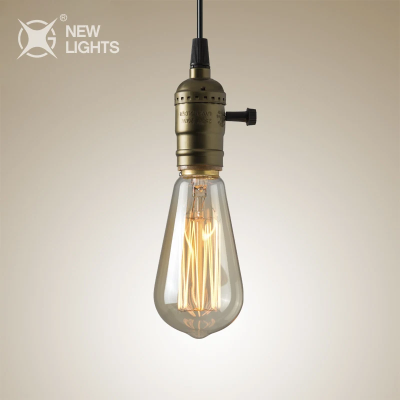 Hot Selling 2200k e27/e26 110v st64 edison bulbs 40w for decoration vintage lamp