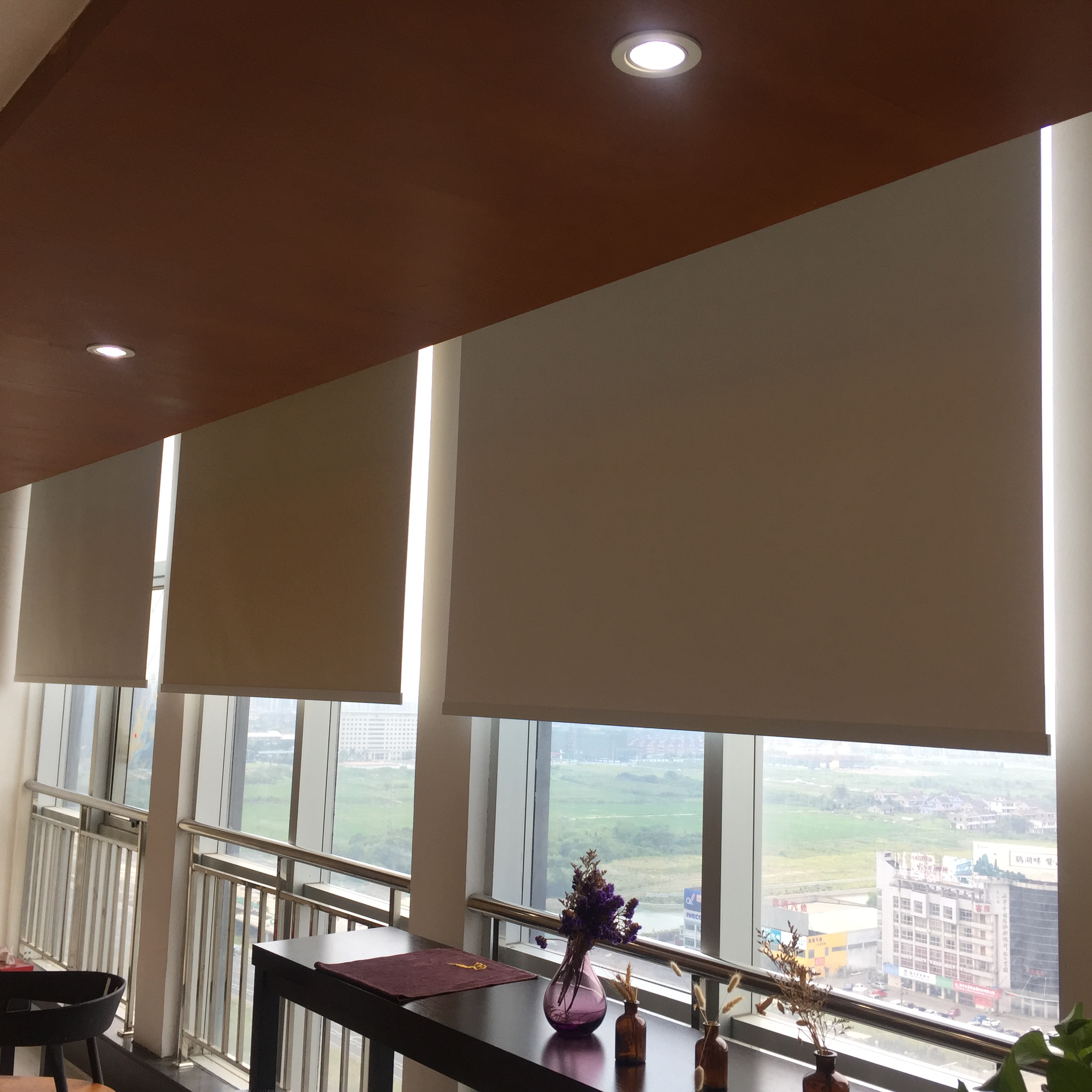 High Temperature Fiberglass Fireproof Blackout Fabric For Fire Curtain