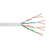 RJ45 cablegood price CAT5E U/UTP network Lan 23awg cable 8PIN connector cat6 utp 4pr 23awg cable china manufacturer