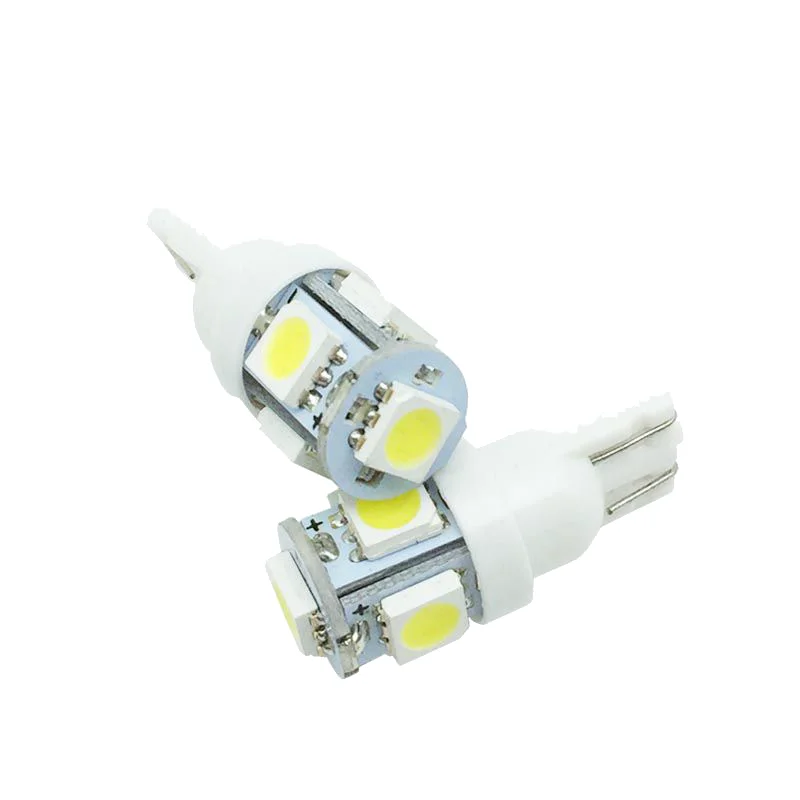 

t10 led 5050,200 Pieces, White, blue(be), red, amber, green, pink, iceblue
