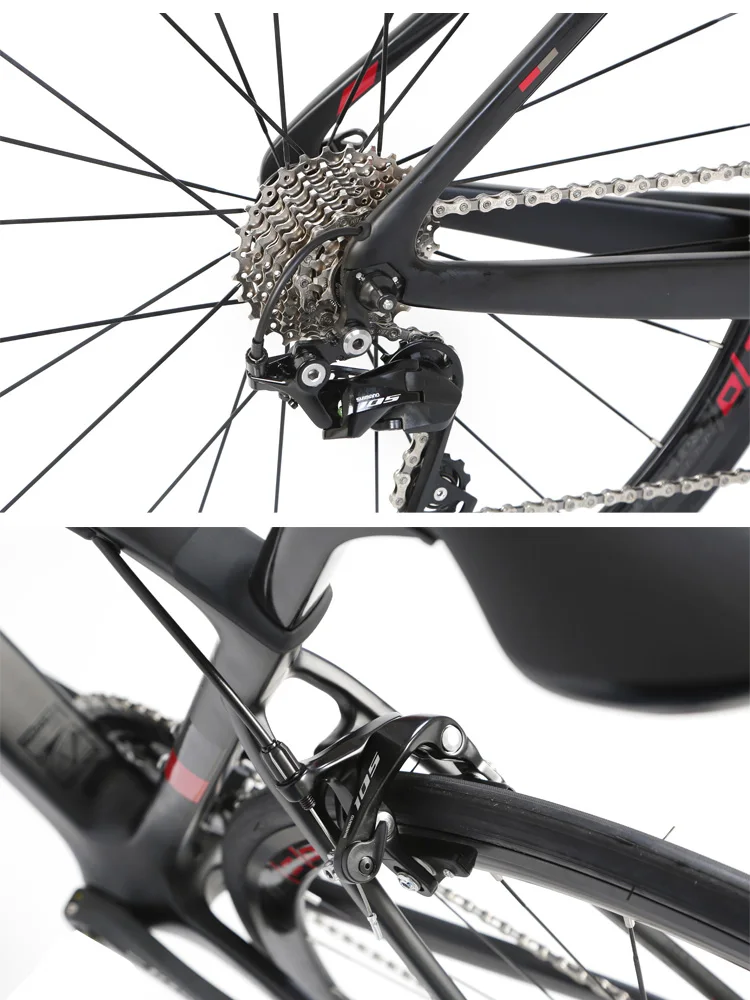 2020 bicicleta 700C 105/R7000 22 speed complete carbon road bike racing bicycle