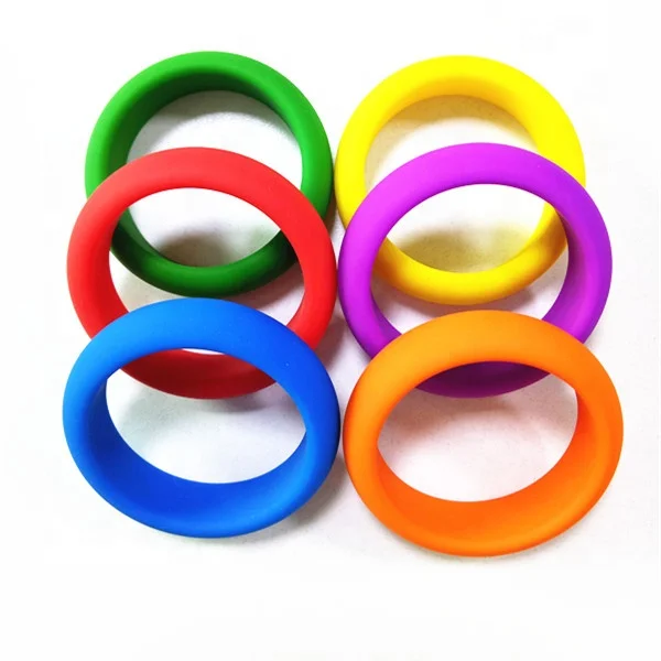 50mm Silicone G spot Waterproof Penis Cock Ring for Men Adult Sex Toys