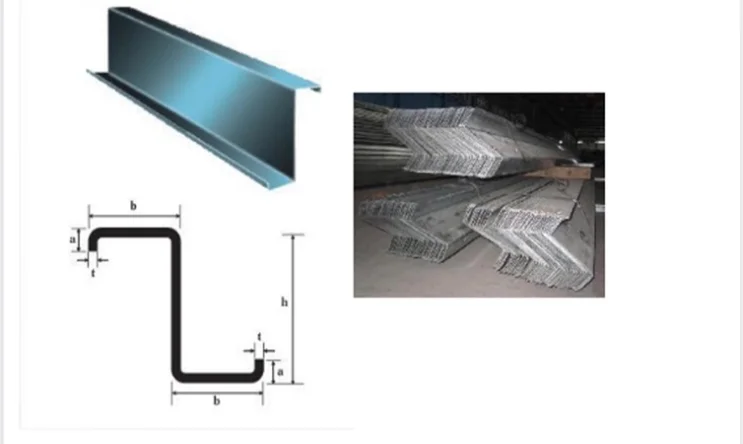 Cold Rolled Z Shape Hot Dip Galvanized Profiles Structural Dimensionsn ...