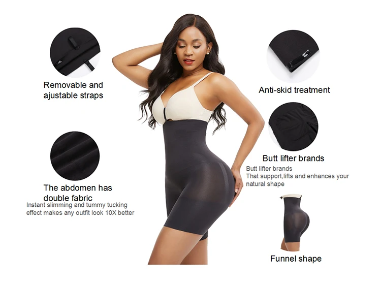 Latest Design Elastic Adjustable Lose Weight High Waist Shape Wear