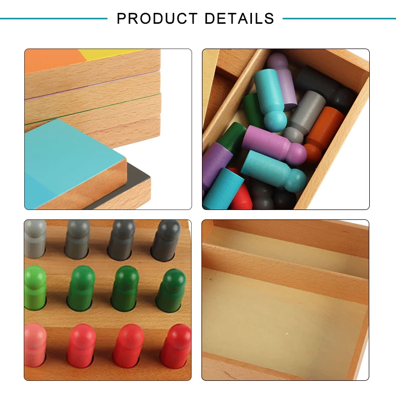 Se054 Color Resemblance Sorting Task Wooden Educational Montessori