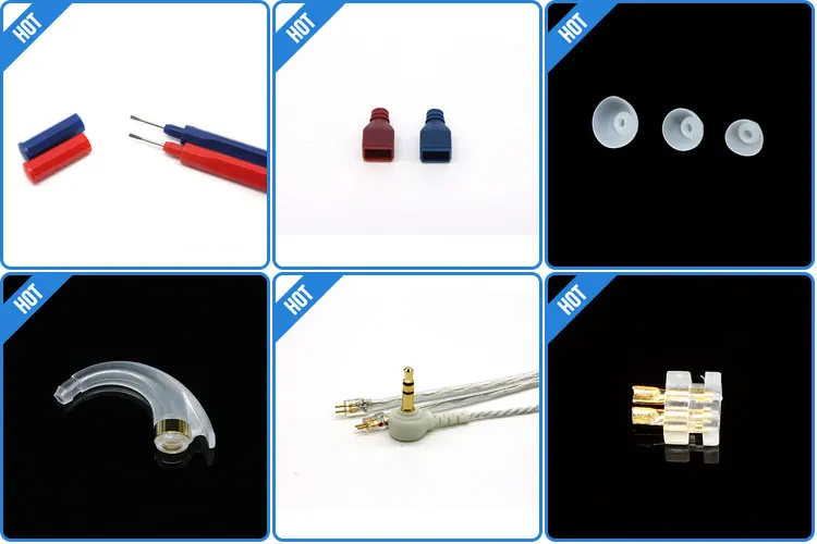 6mm 8mm 10mm Open Tips Dome For Hearing Aids Parts Kit Accessories High