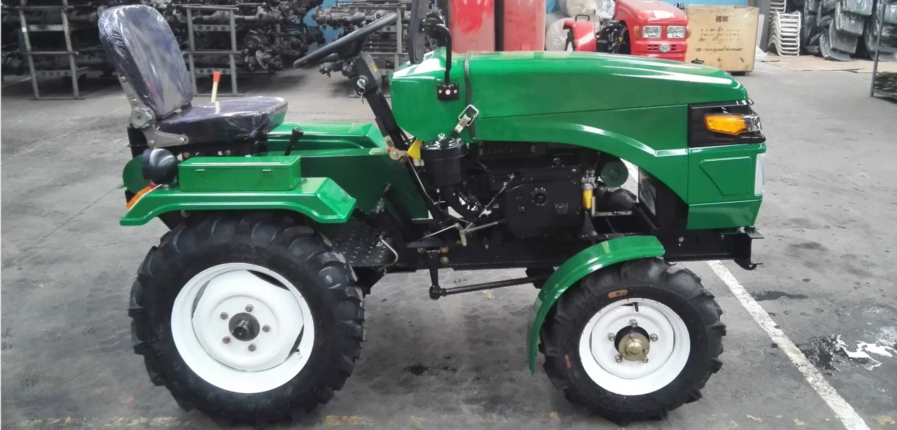 12 horse power mini tractor used in greenhouse