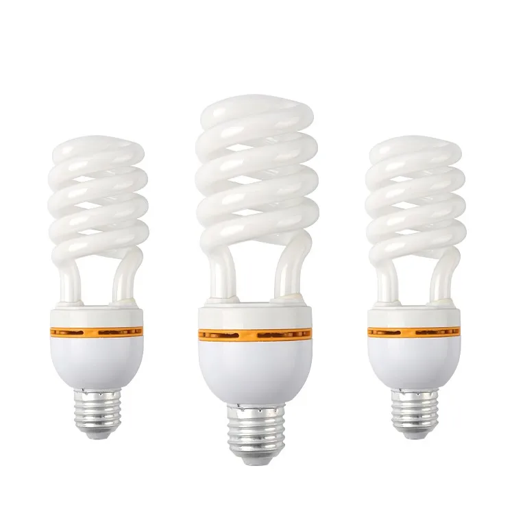 
Wholesale Half Spiral Compact Fluorescent E27 B22 15w 20w Bulb Energy Saving Lamp 