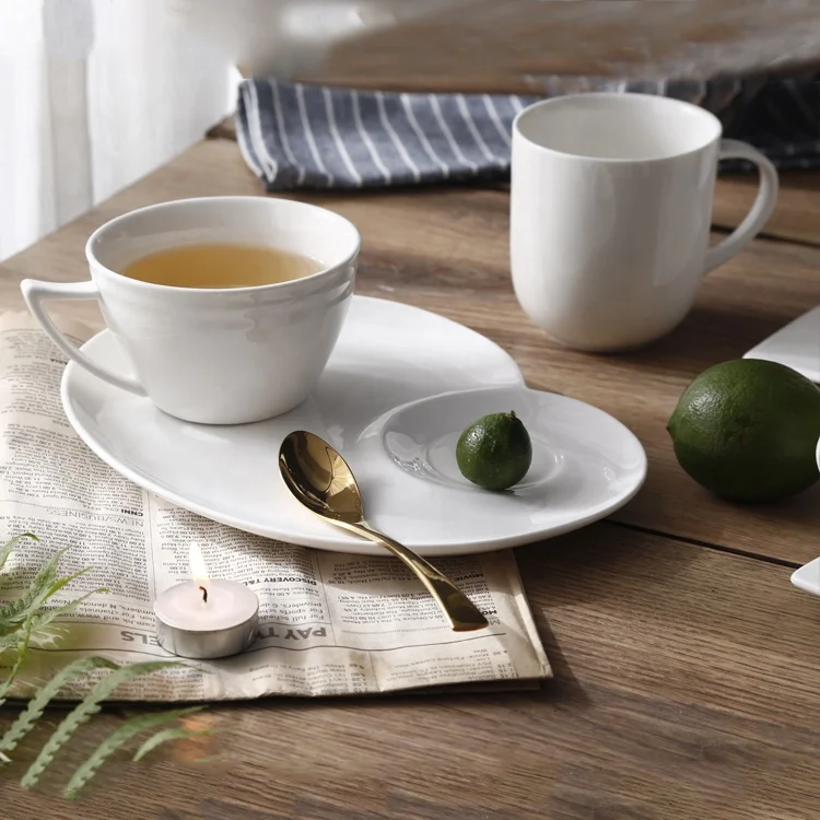 ceramic cup white