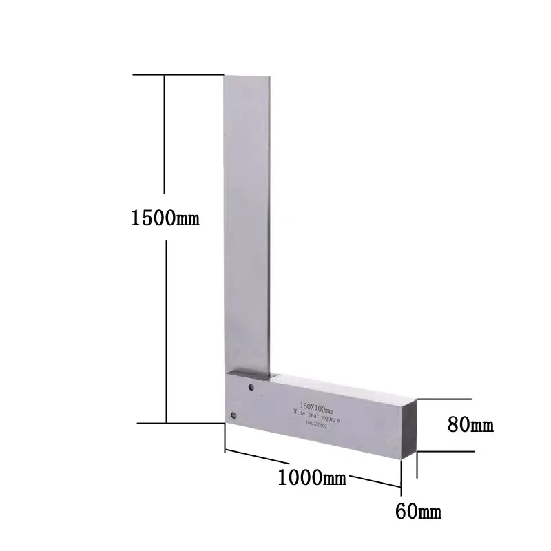 Square Precision - Wide Seat Square 90 Right Angle Ruler