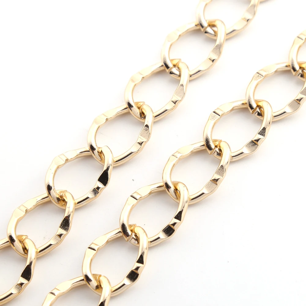 gold aluminum chain