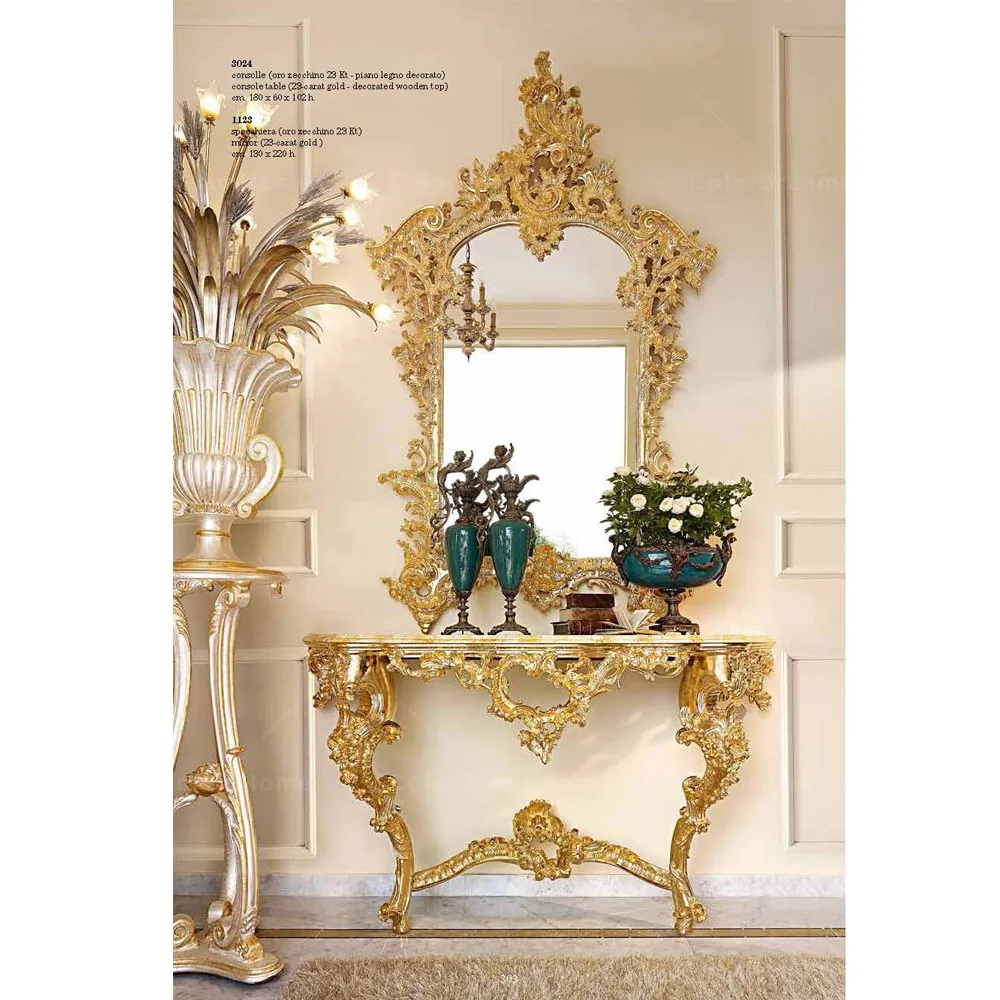 rococo console table