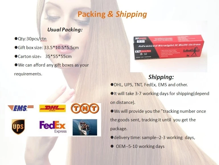 China Private Label Electric Brush Tourmaline Titanium Ceramic Steampod Flat Iron Professional Steam Hair Straightener