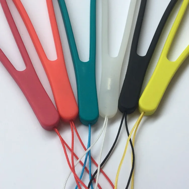 custom soft silicone Short hand wrist strap lanyard for hand sanitizer bottle holder tools mini hand hold fan phone speaker .jpg