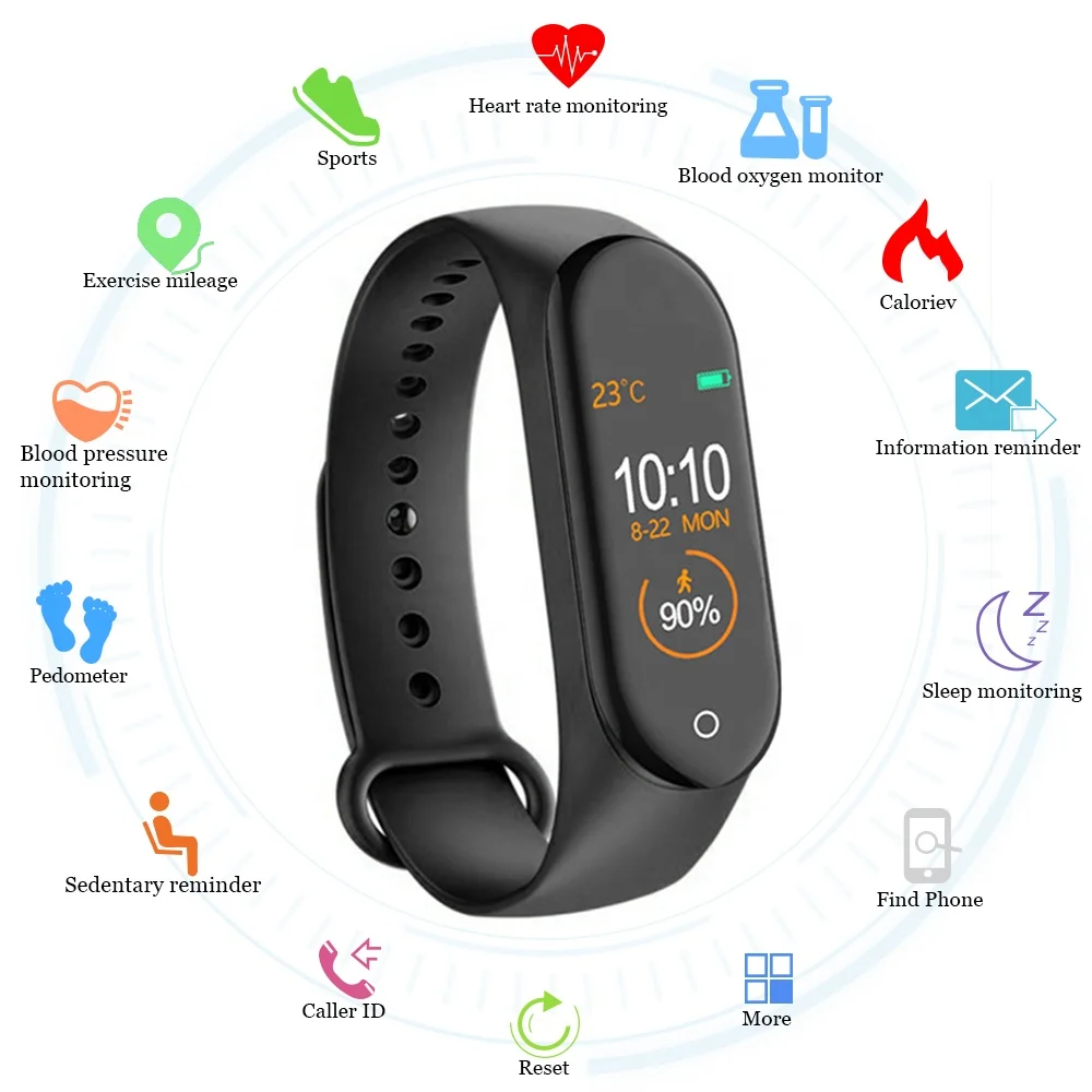m4 smart bracelet watch