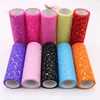 6 inch 10 Yards Sequin Tulle Fabric Rolls Polka Dot Tulle for Tutu Skirt Wedding christmas decoration tulle