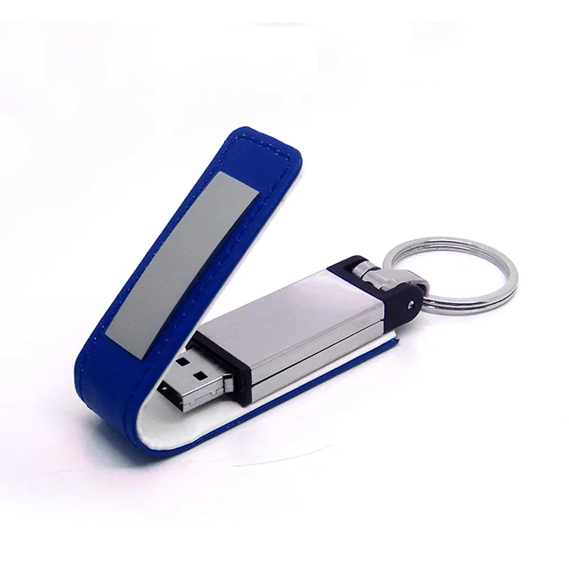 KeyChain 32GB leather pendrive memory stick 2.0 USB Flash Drive Pen drive - ANKUX.COM