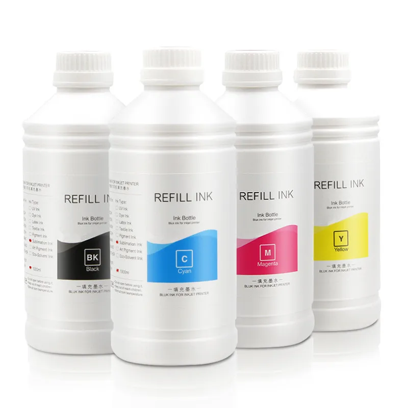 
Ocbestjet 1000ML 4 Colors Universal Pigment Ink For Epson Workforce Enterprise WF C20590 Printer 
