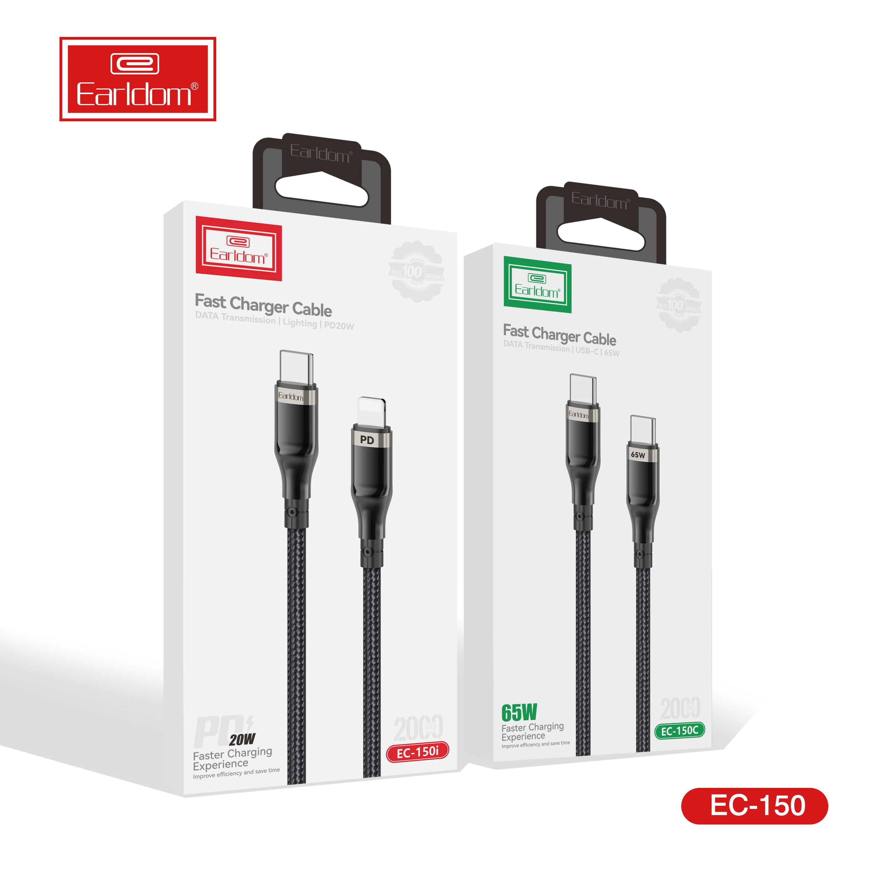 Earldom Cable Usb Tipo C Type C To Type C Pd Charging Usb Cable For