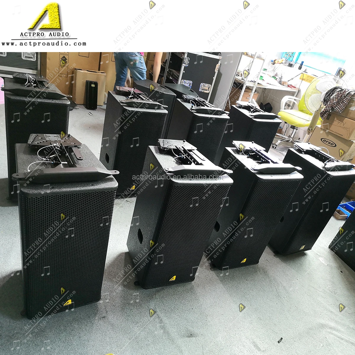 Geos1210 Line Array Geos12 Professional Speaker Powered System Ps12 ...