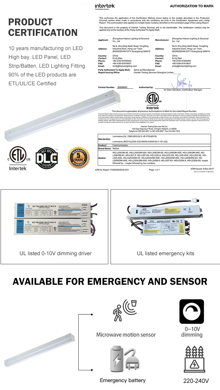 Quality supplier CE ETL approved 18 24 36 63 85 w led tube lamp