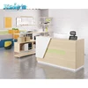modern salon reception desk wooden reception table design salon reception desk counter