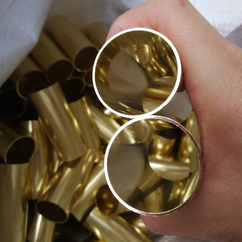 Custom H65 thin-walled brass tubes of different sizes brass tubes low MOQ