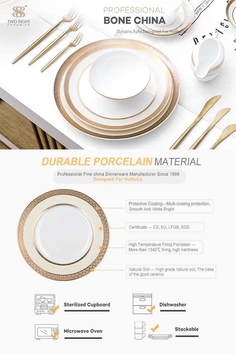 Two Eight Wholesale ceramicplates for business for hotel-3