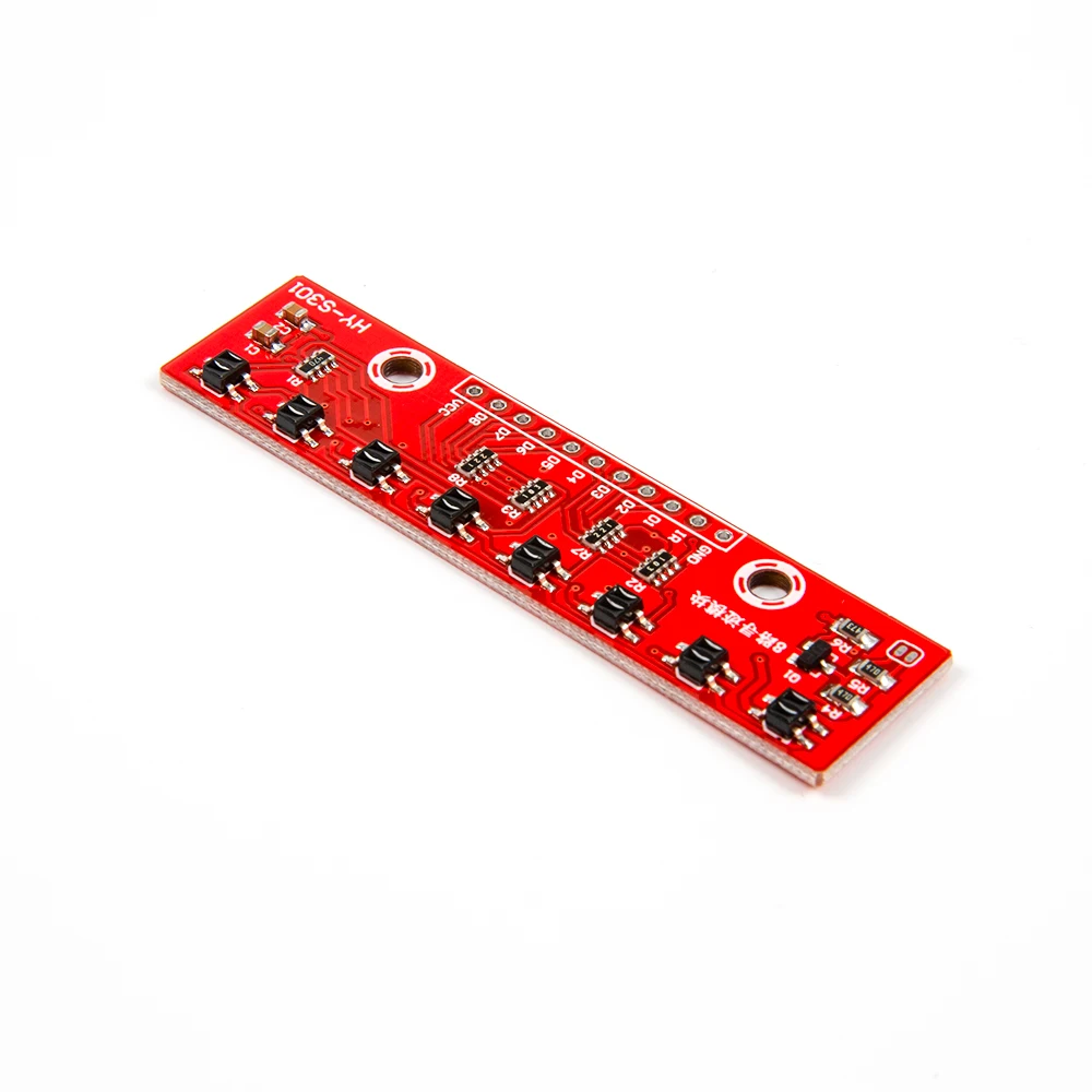 8 Way Infrared Line Tracking Sensor Module Line Follow Module Infrared ...