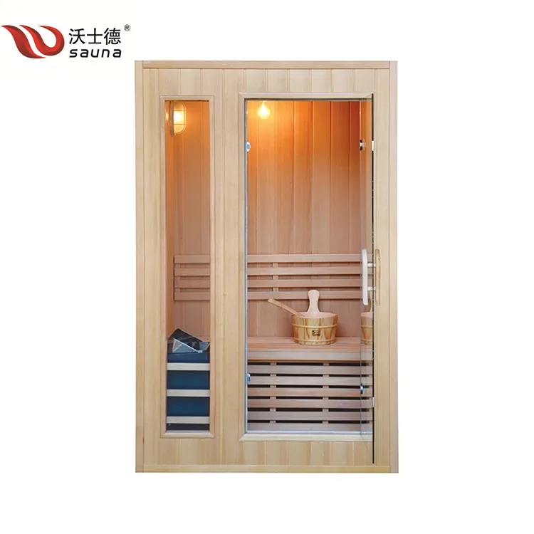 Quarto De Madeira Sólida De Hemlock,Sauna Interna Tradicional Para 1 Pessoa  - Buy Sauna Úmida,Calefator Da Sauna De Madeira,Estima O Banho De Sauna  Product on 